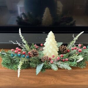 🎄Holiday Centerpiece with LED Tree